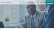 Tablet Screenshot of nextrasolutions.com
